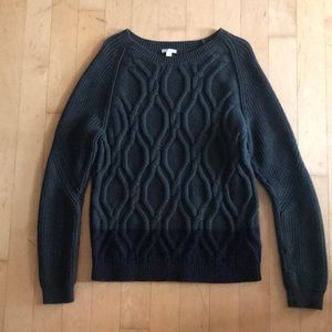 Dark Green& Black Sweater